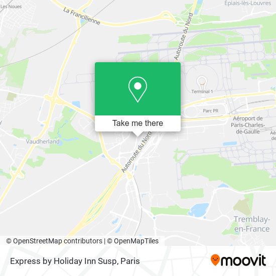 Express by Holiday Inn Susp map