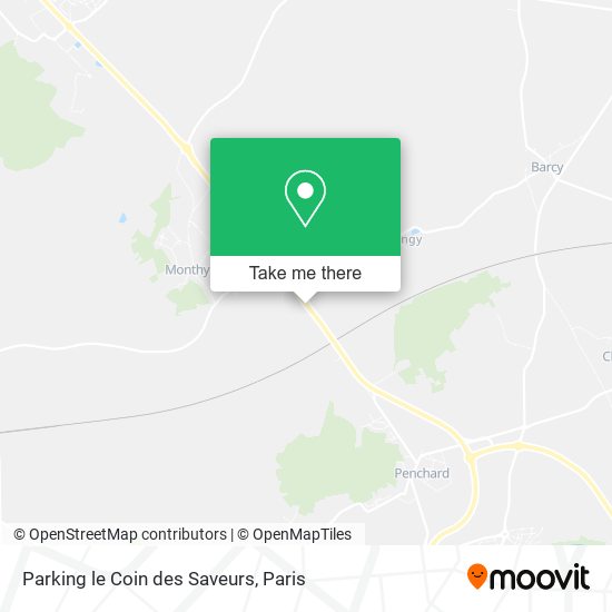 Mapa Parking le Coin des Saveurs