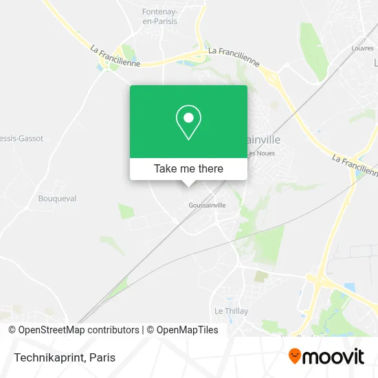 Technikaprint map