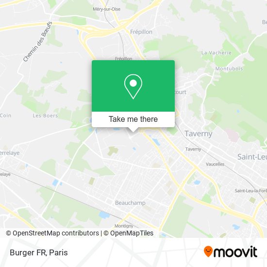 Burger FR map