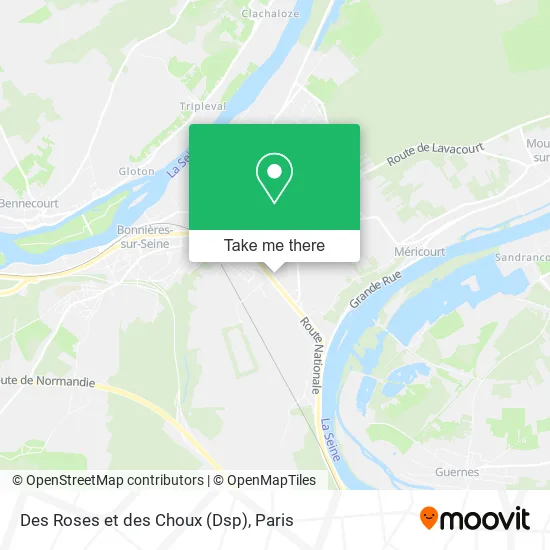 Des Roses et des Choux (Dsp) map