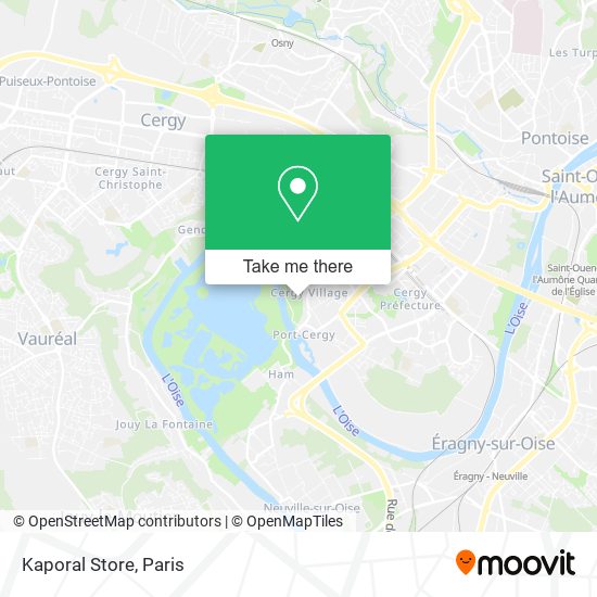 Kaporal Store map