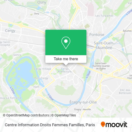 Mapa Centre Information Droits Femmes Familles