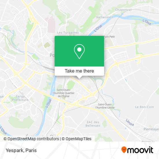 Yespark map