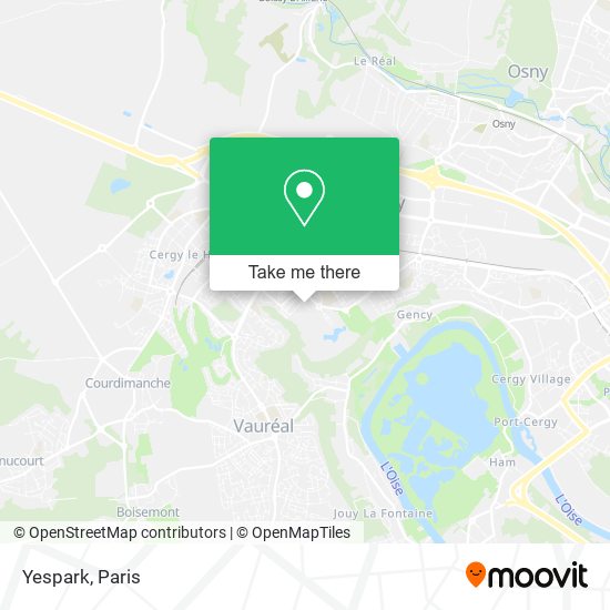 Yespark map