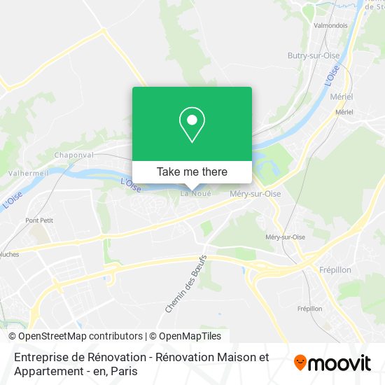 Mapa Entreprise de Rénovation - Rénovation Maison et Appartement - en