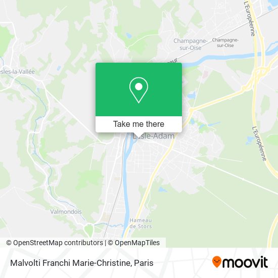 Malvolti Franchi Marie-Christine map