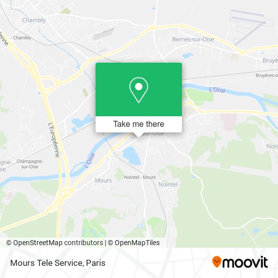 Mours Tele Service map