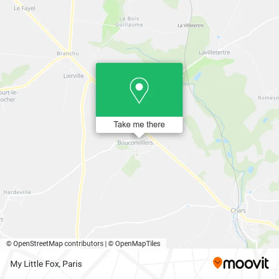 My Little Fox map
