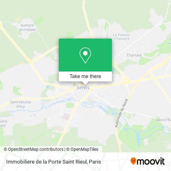 Immobiliere de la Porte Saint Rieul map
