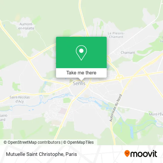 Mutuelle Saint Christophe map