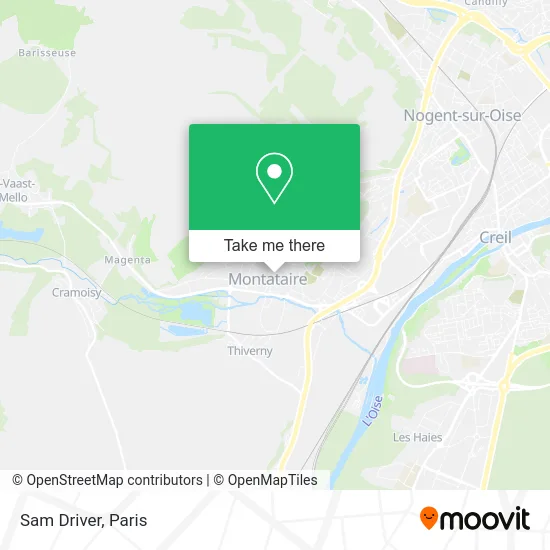 Sam Driver map
