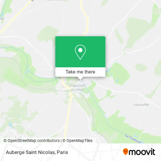 Auberge Saint Nicolas map
