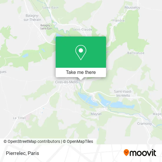 Pierrelec map