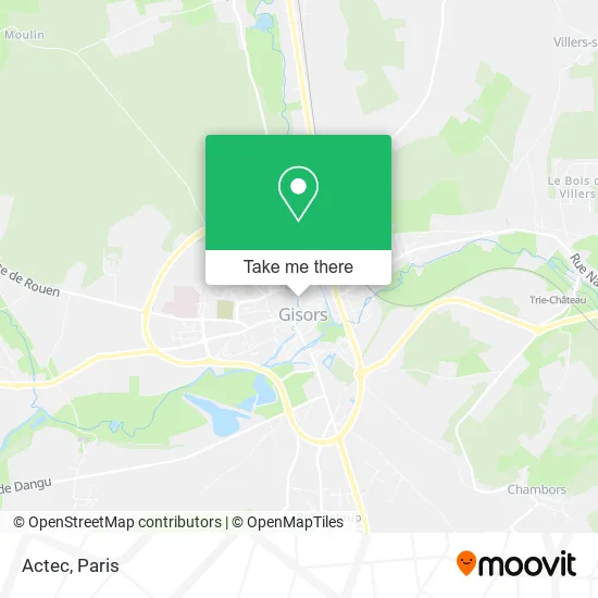Actec map