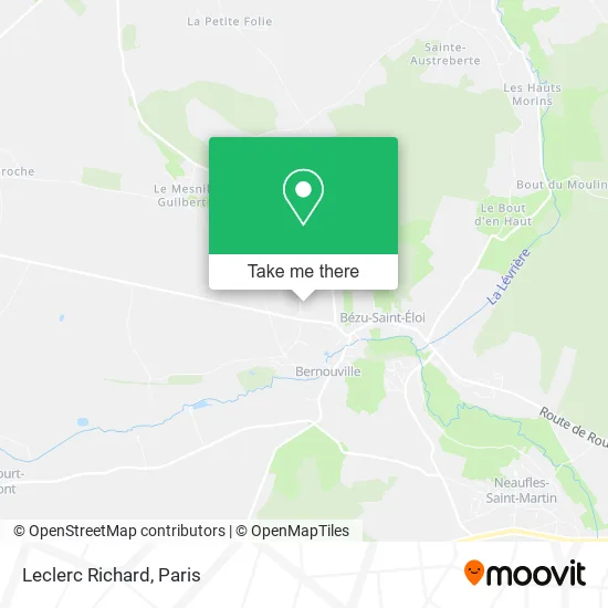 Leclerc Richard map