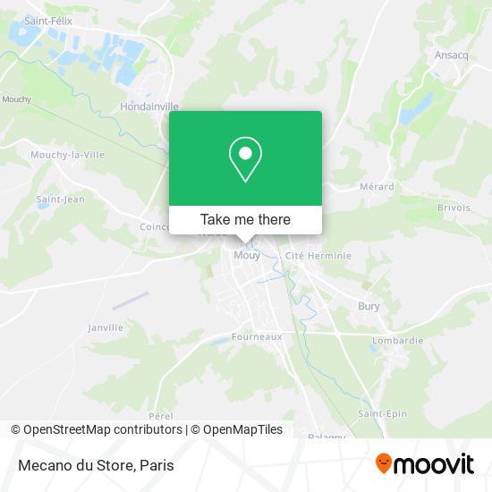 Mecano du Store map