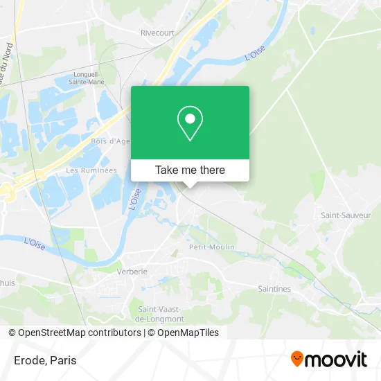 Erode map