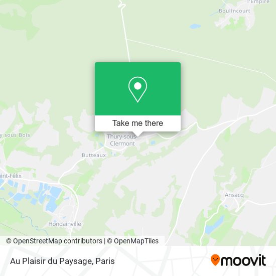 Au Plaisir du Paysage map