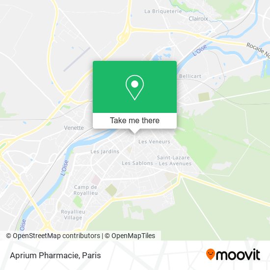 Aprium Pharmacie map