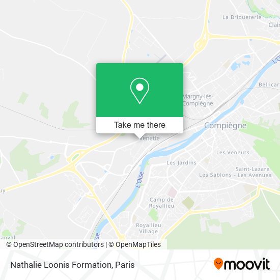Nathalie Loonis Formation map