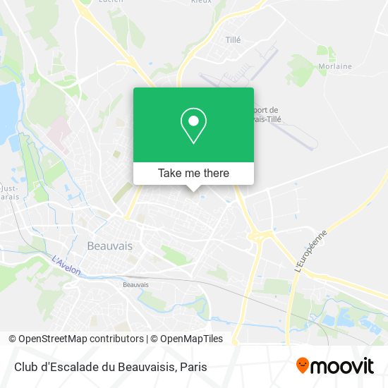 Club d'Escalade du Beauvaisis map