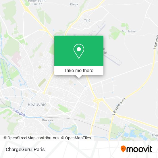 ChargeGuru map