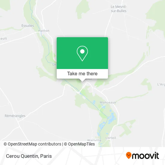 Cerou Quentin map