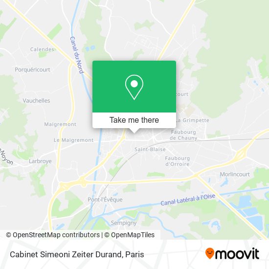 Cabinet Simeoni Zeiter Durand map