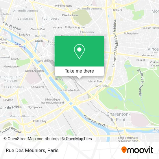 Rue Des Meuniers map