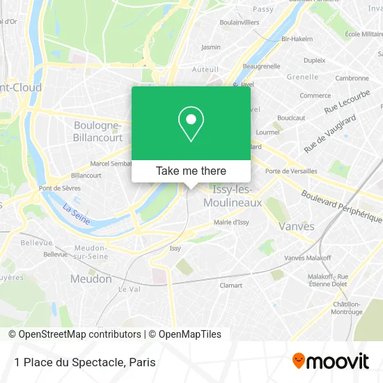 1 Place du Spectacle map