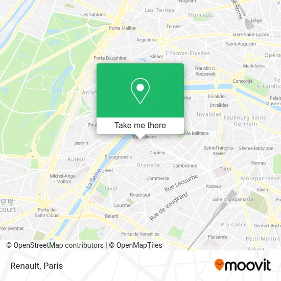 Renault map
