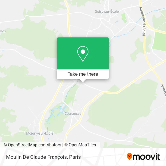 Moulin De Claude François map