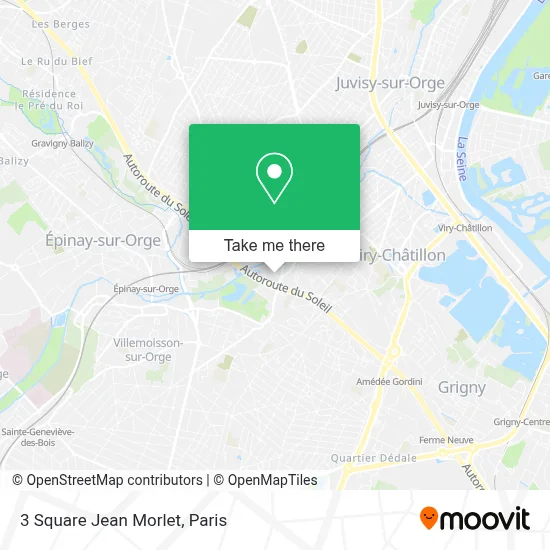 3 Square Jean Morlet map
