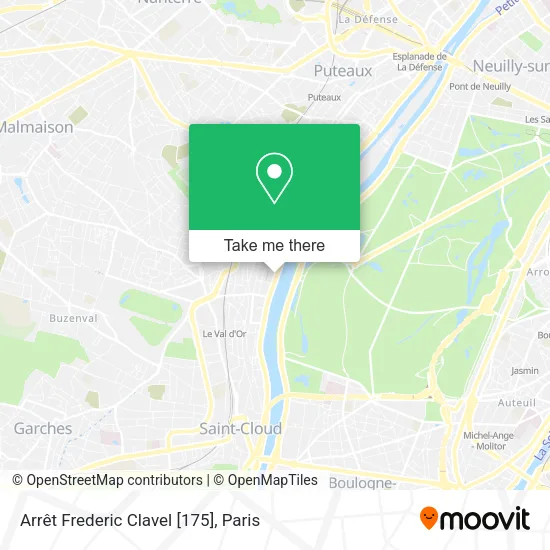 Arrêt Frederic Clavel  [175] map