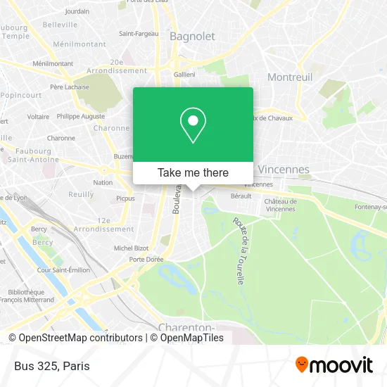 Bus 325 map