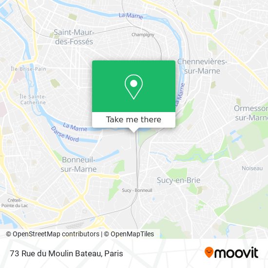 73 Rue du Moulin Bateau map