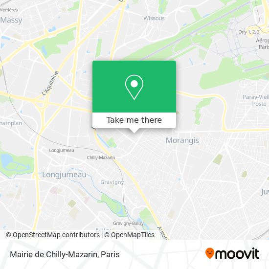 Mairie de Chilly-Mazarin map