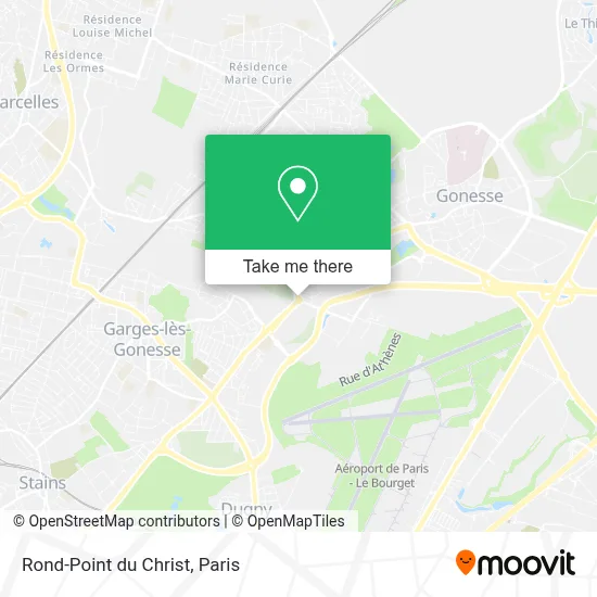 Rond-Point du Christ map