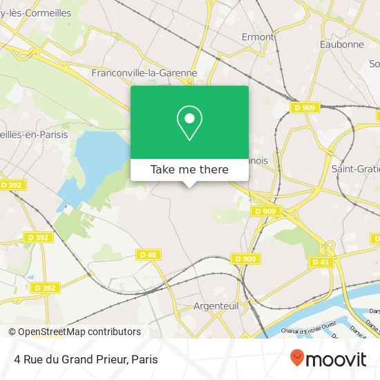 4 Rue du Grand Prieur map