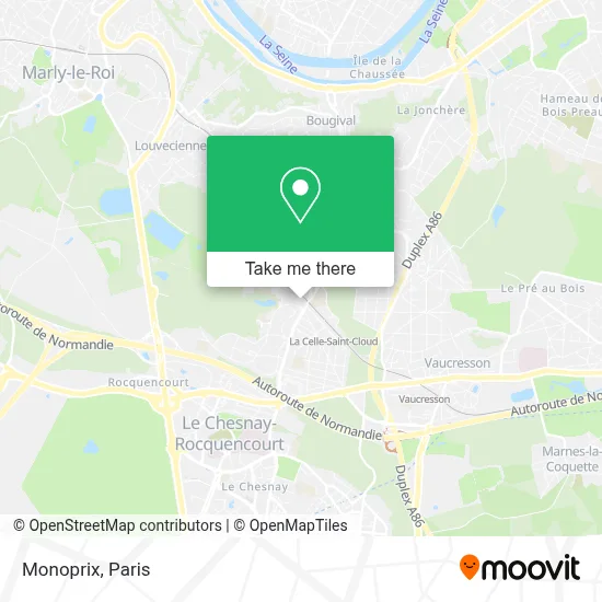 Monoprix map