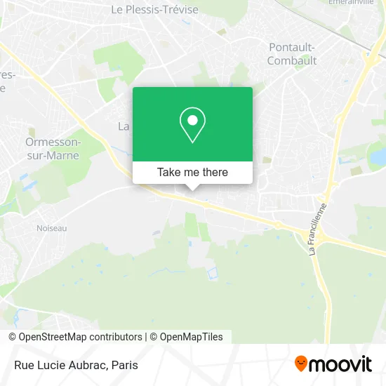 Rue Lucie Aubrac map