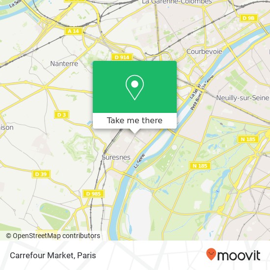 Carrefour Market map