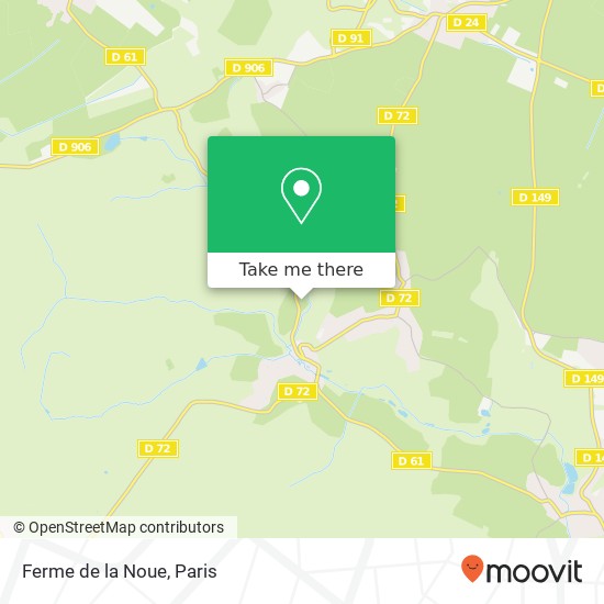 Ferme de la Noue map