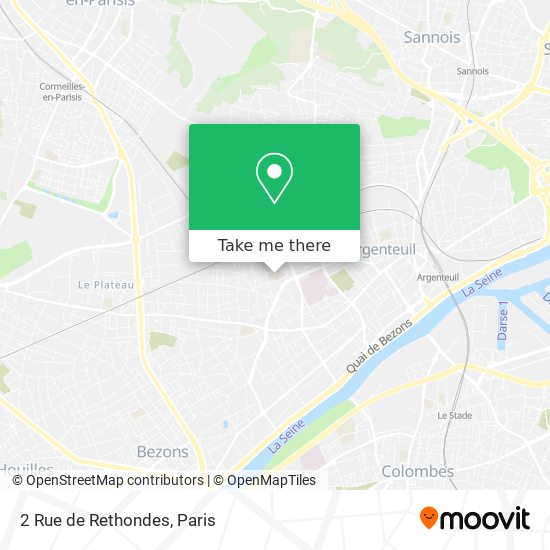 2 Rue de Rethondes map