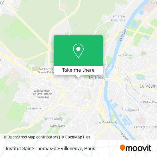 Mapa Institut Saint-Thomas-de-Villeneuve