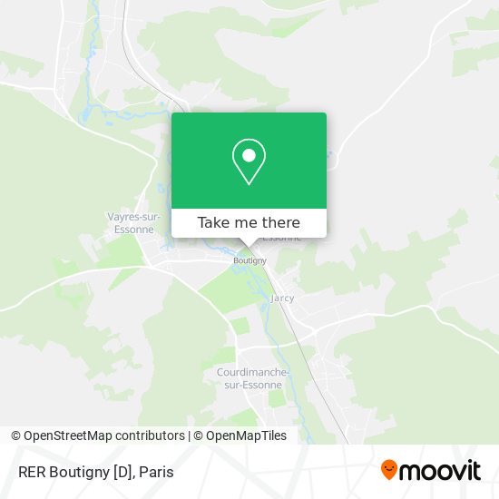 RER Boutigny [D] map