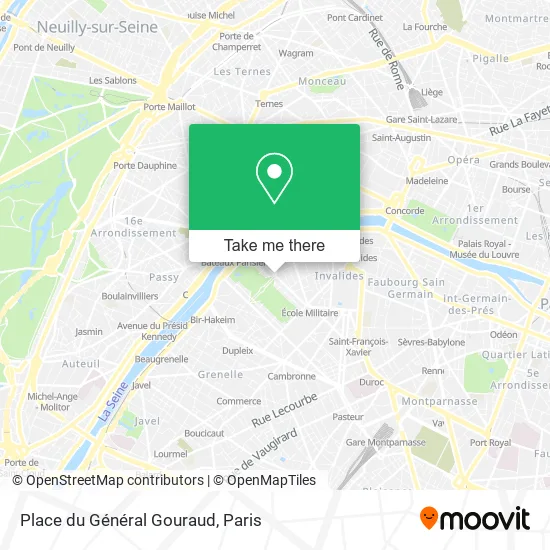 Place du Général Gouraud map