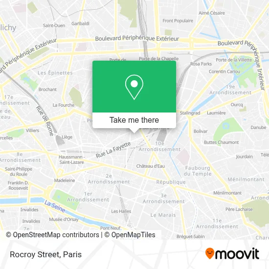 Rue De Rocroy map
