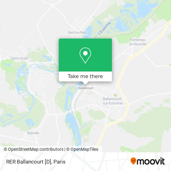 RER Ballancourt [D] map